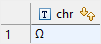 PostgreSQL CHR - Unicode example