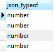 postgresql json_typeof function